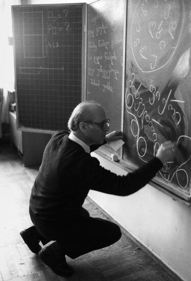Teacher Shalva Amonashvili
