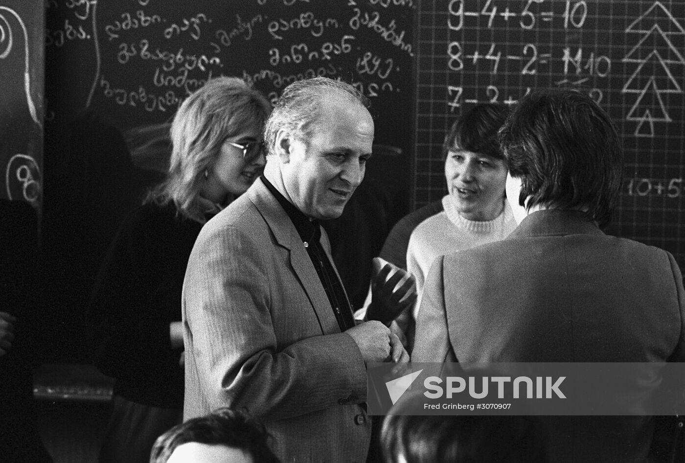 Teacher Shalva Amonashvili