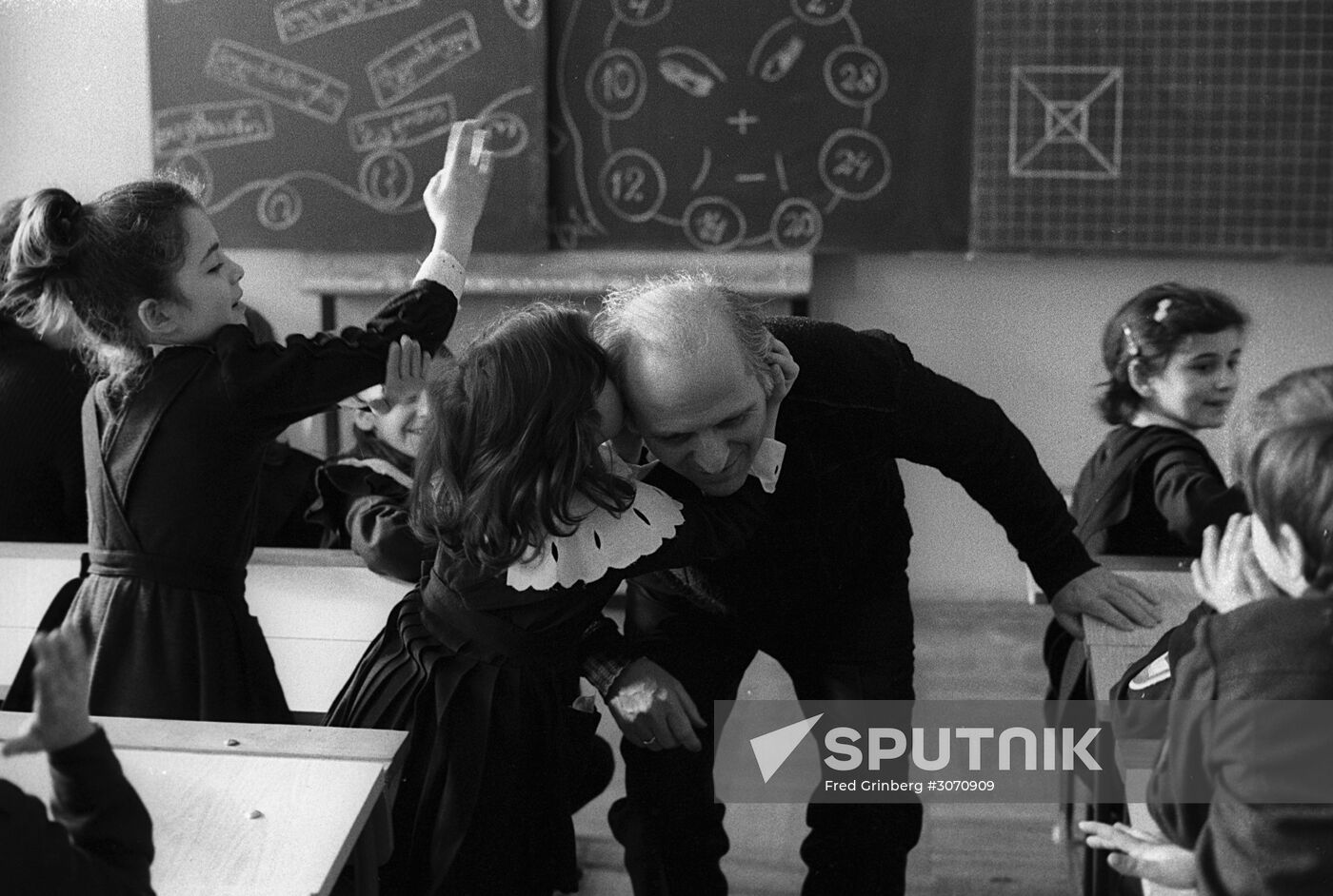 Teacher Shalva Amonashvili