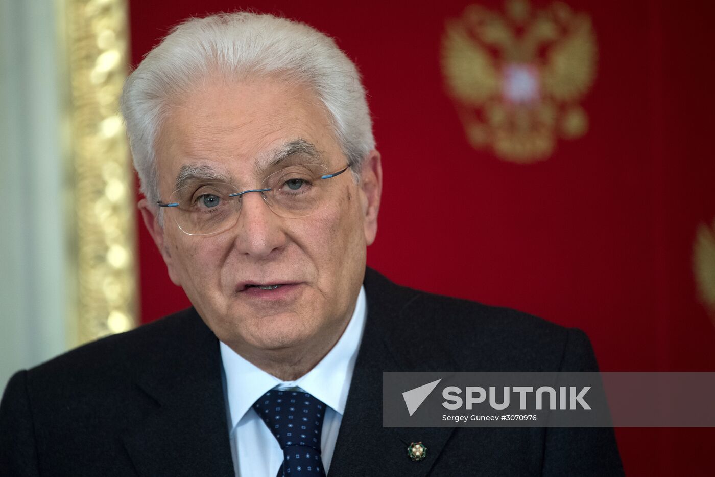 Vladimir Putin meets with Italian President Sergio Mattarella