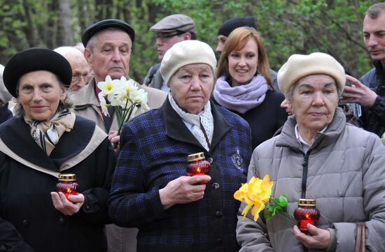 Lviv stages event to honor the memory of Nazi concentration camps victims