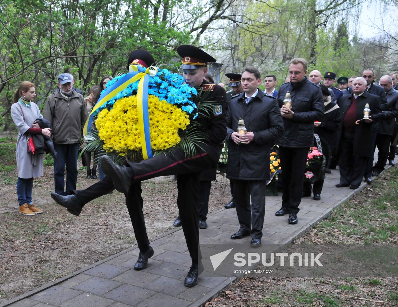 Lviv stages event to honor the memory of Nazi concentration camps victims