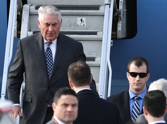 United States Secretary of State Rex Tillerson makes working visit to Russia