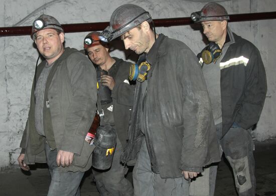 Torezantratsit mine in Donetsk Region