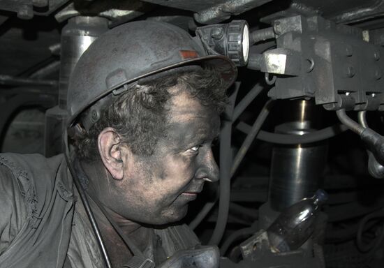 Torezantratsit mine in Donetsk Region