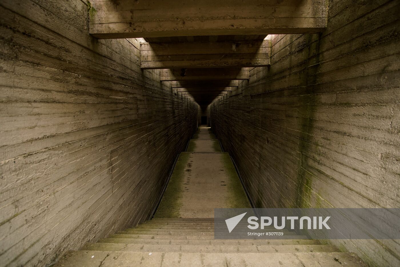 Memorial ceremony at Salaspils Concentration Camp Memorial in Latvia