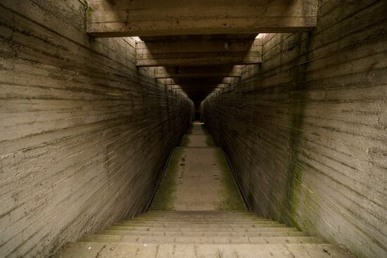 Memorial ceremony at Salaspils Concentration Camp Memorial in Latvia