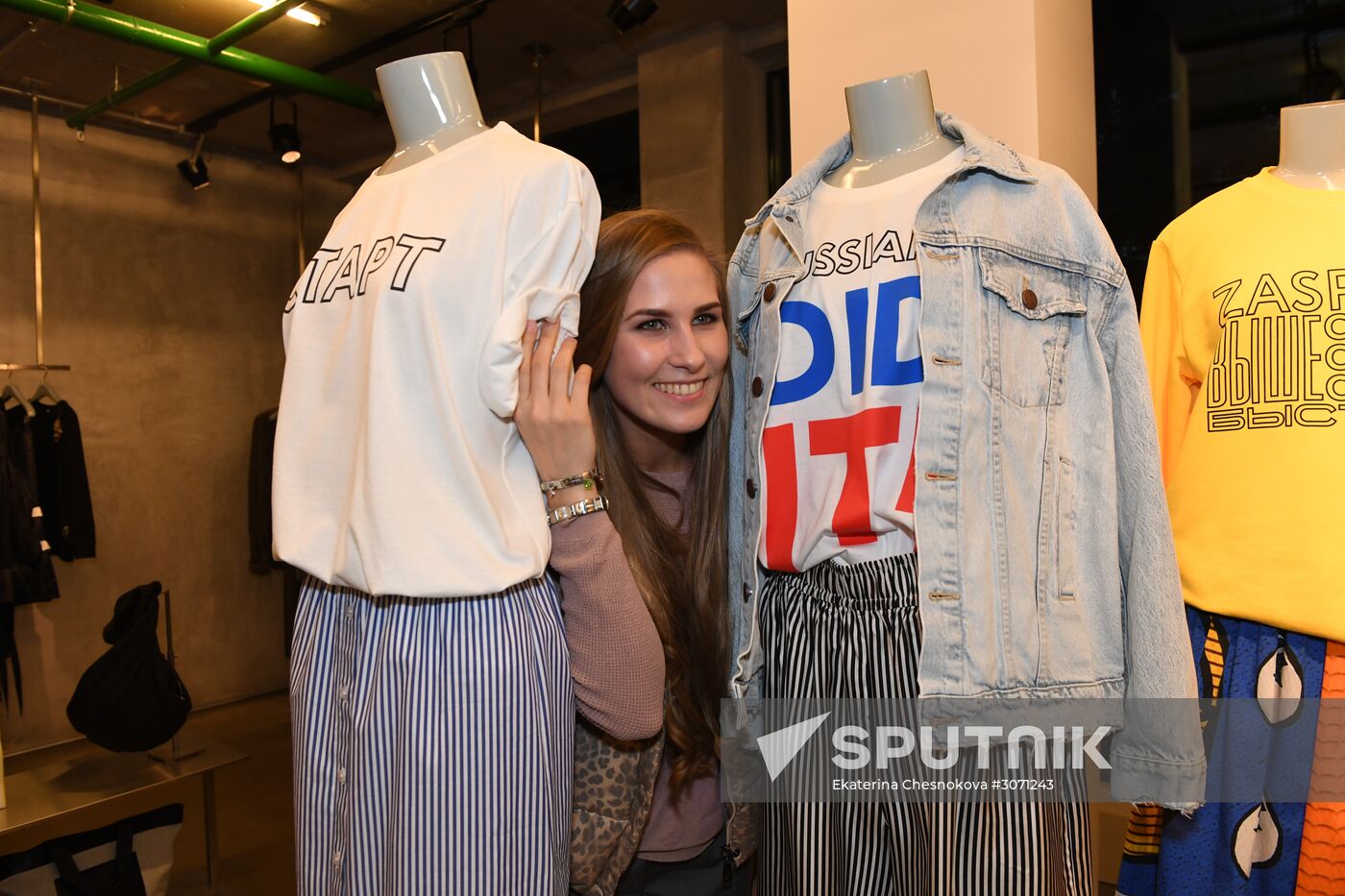 ZASPORT brand holds sales launch party for its 'Russians Did It' capsule collection