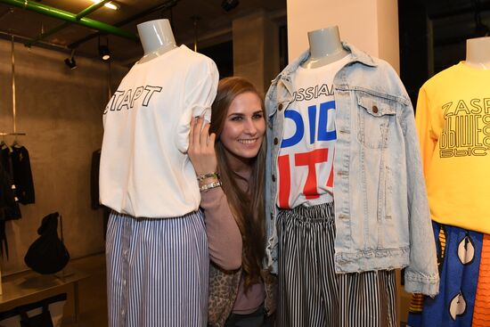 ZASPORT brand holds sales launch party for its 'Russians Did It' capsule collection