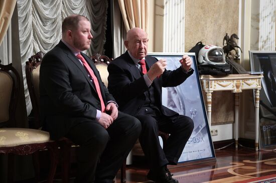 President Putin watches The Space Walker ahead of Cosmonautics Day