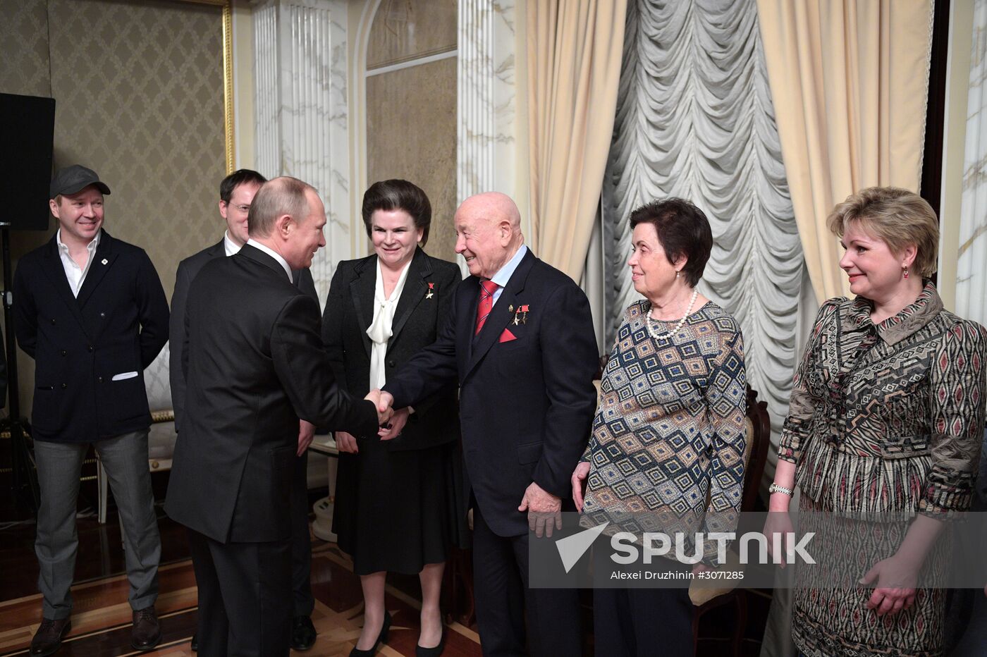 President Putin watches The Space Walker ahead of Cosmonautics Day