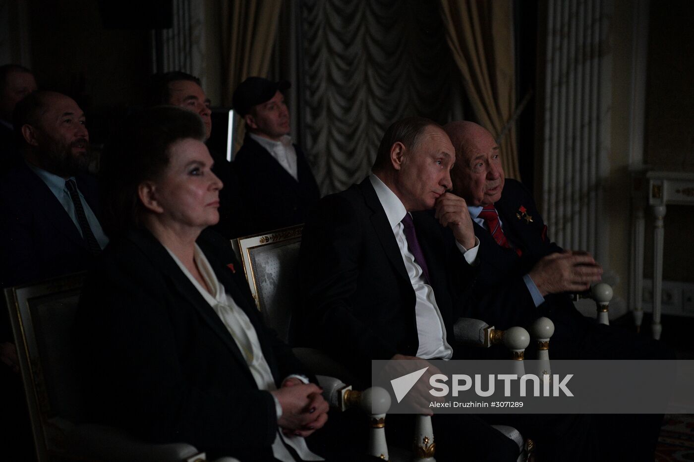 President Putin watches The Space Walker ahead of Cosmonautics Day