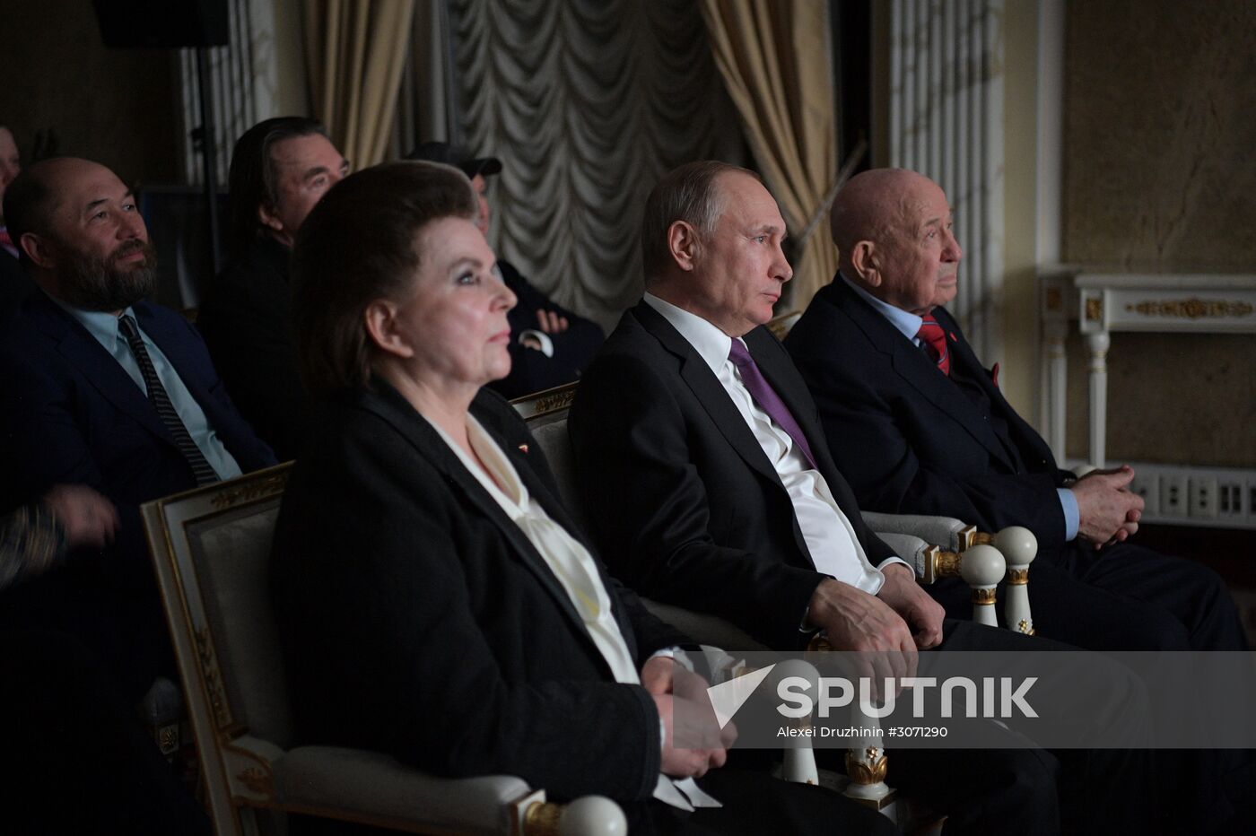 President Putin watches The Space Walker ahead of Cosmonautics Day