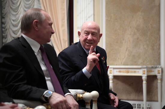 President Putin watches The Space Walker ahead of Cosmonautics Day