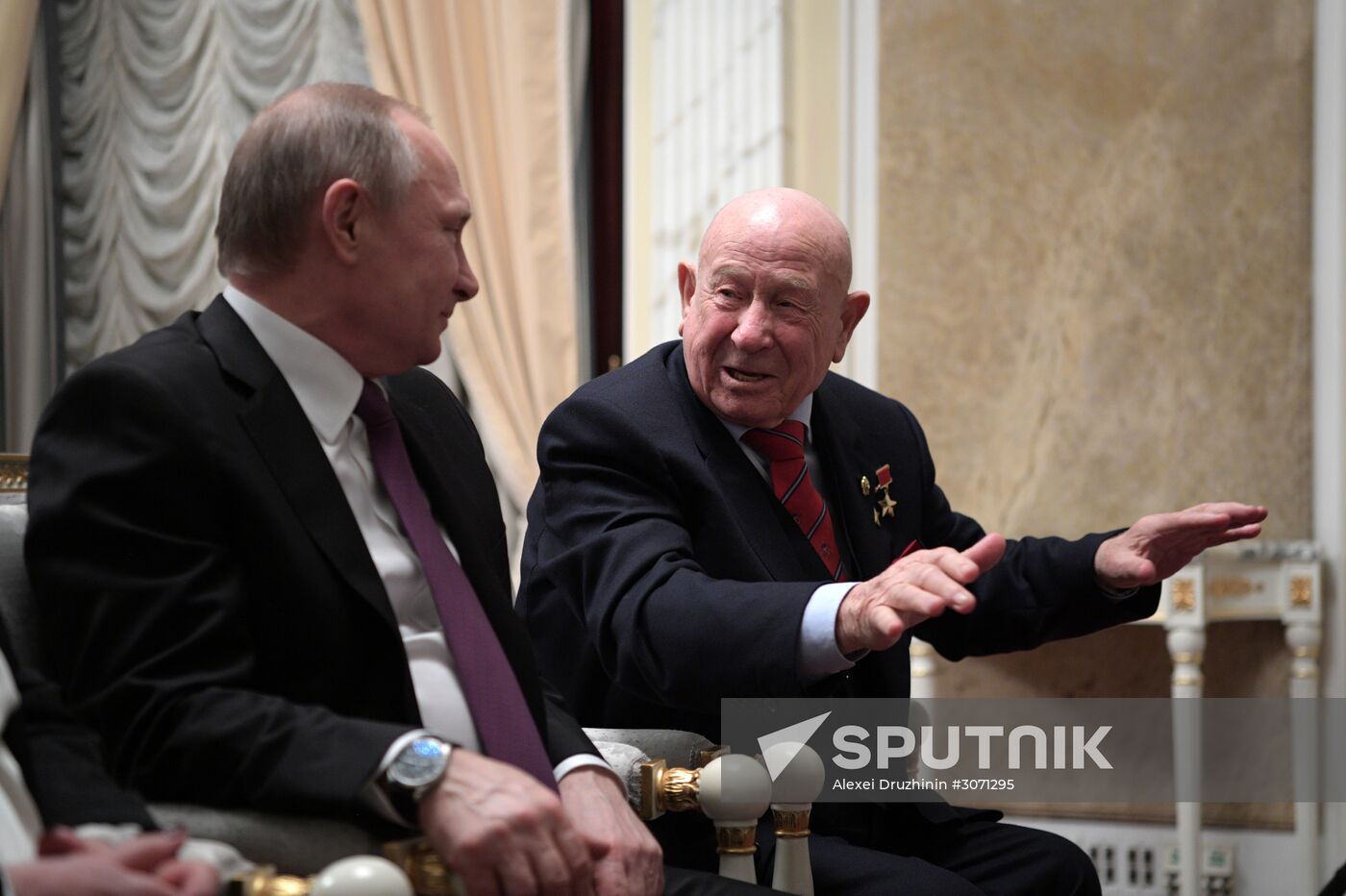 President Putin watches The Space Walker ahead of Cosmonautics Day