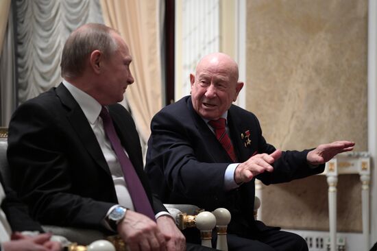 President Putin watches The Space Walker ahead of Cosmonautics Day