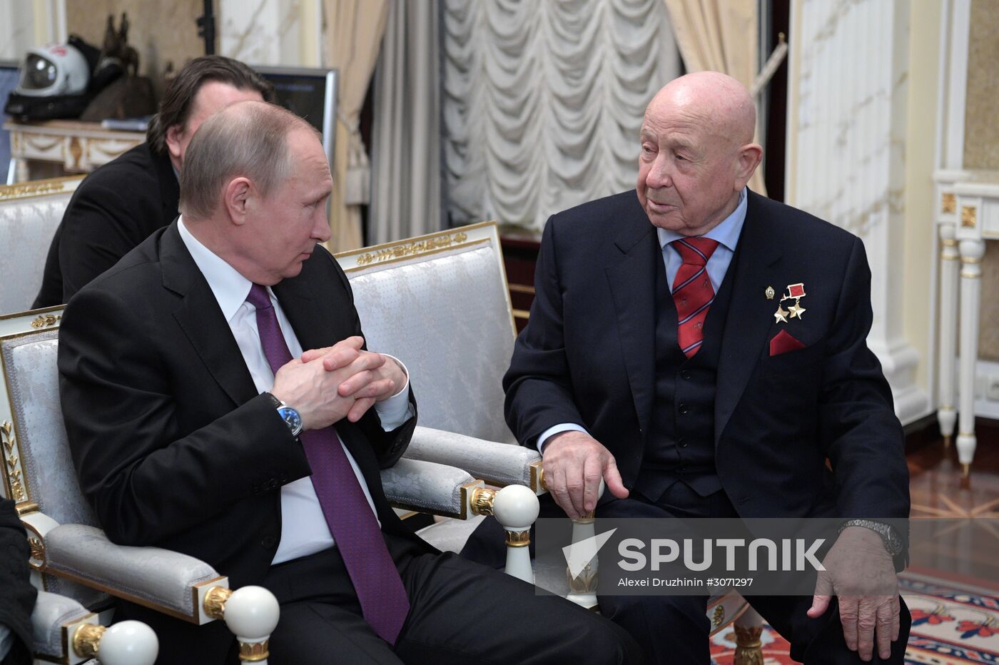 President Putin watches The Space Walker ahead of Cosmonautics Day