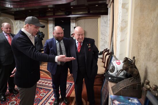 President Putin watches The Space Walker ahead of Cosmonautics Day