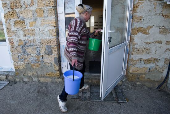Family farm in Crimea