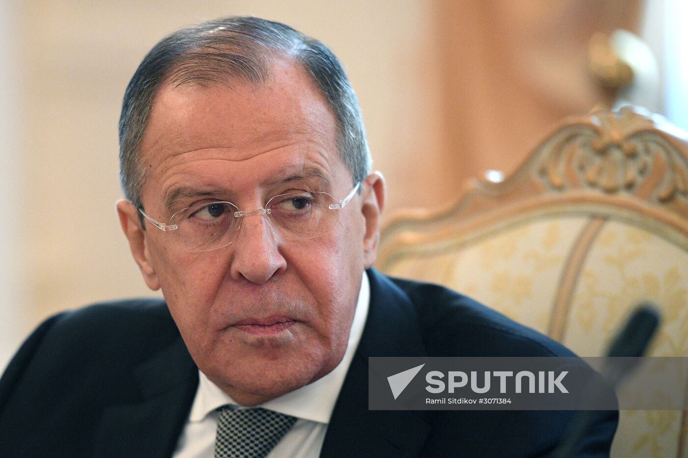 Talks between Foreign Minister Sergei Lavrov and US Secretary of State Rex W. Tillerson