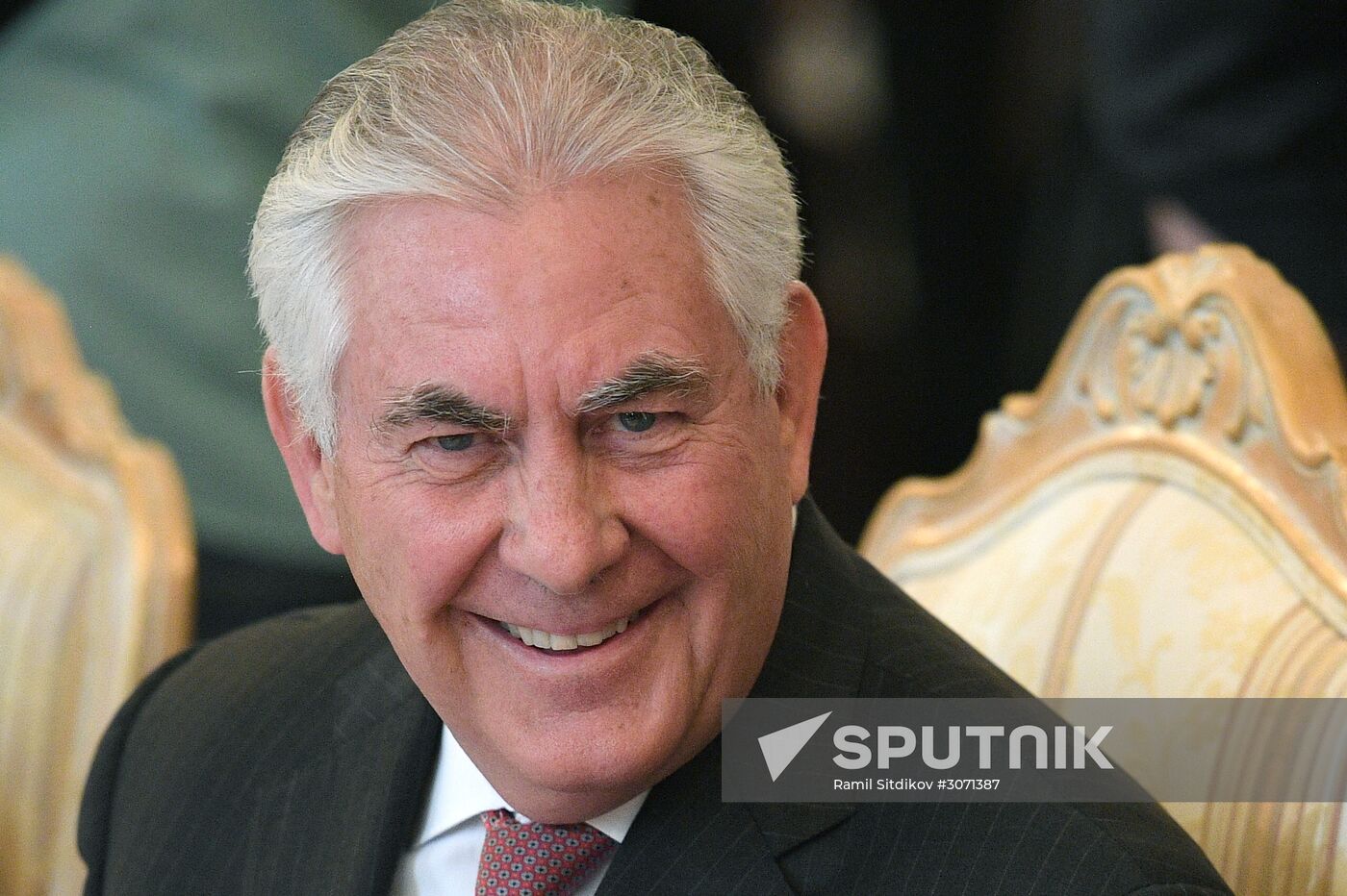 Talks between Foreign Minister Sergei Lavrov and US Secretary of State Rex W. Tillerson