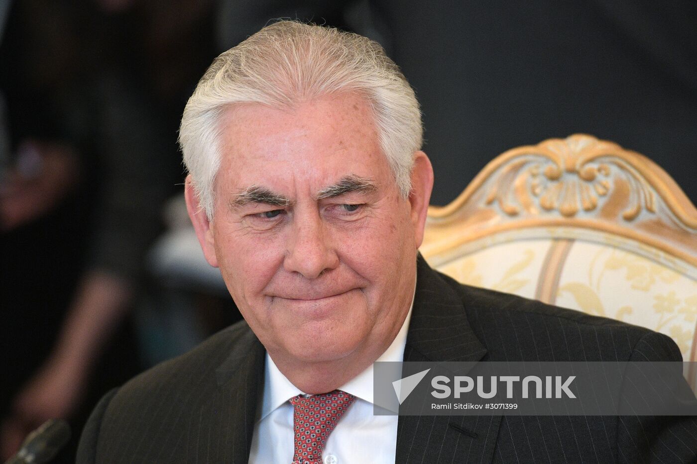 Talks between Foreign Minister Sergei Lavrov and US Secretary of State Rex W. Tillerson