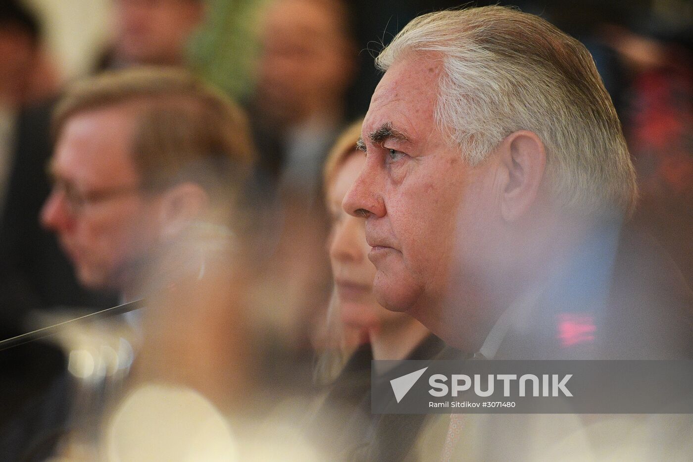 Talks between Foreign Minister Sergei Lavrov and US Secretary of State Rex W. Tillerson