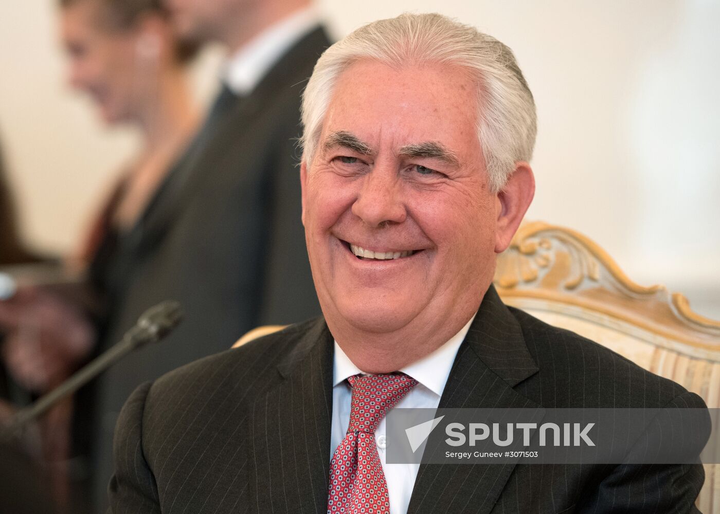 Talks between Foreign Minister Sergei Lavrov and US Secretary of State Rex W. Tillerson