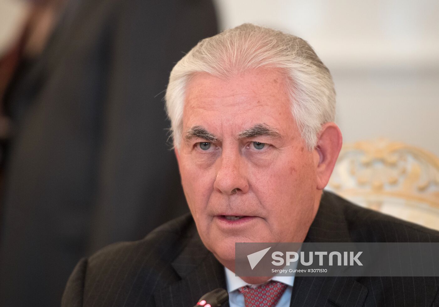 Talks between Foreign Minister Sergei Lavrov and US Secretary of State Rex W. Tillerson