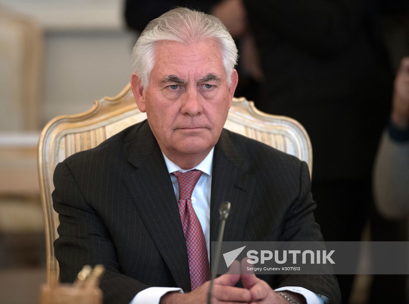 Talks between Foreign Minister Sergei Lavrov and US Secretary of State Rex W. Tillerson