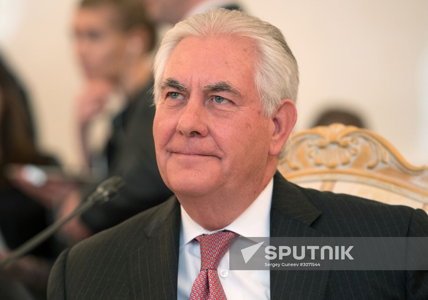 Talks between Foreign Minister Sergei Lavrov and US Secretary of State Rex W. Tillerson