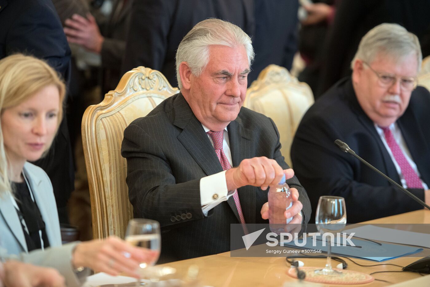 Talks between Foreign Minister Sergei Lavrov and US Secretary of State Rex W. Tillerson