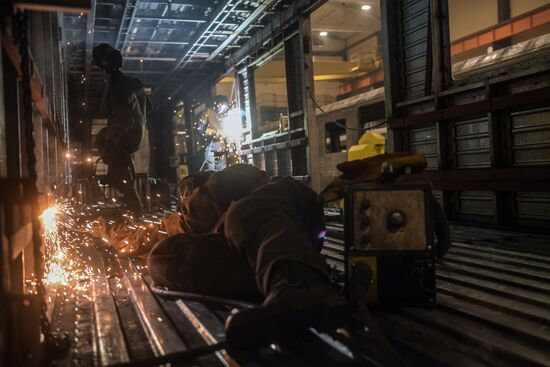 Manufacturing of state-of-the-art trains for Moscow Metro