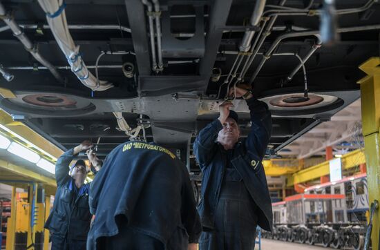 Manufacturing of state-of-the-art trains for Moscow Metro