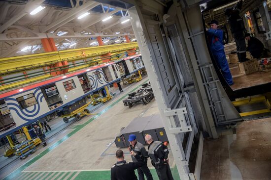 Manufacturing of state-of-the-art trains for Moscow Metro