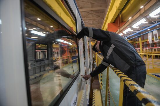 Manufacturing of state-of-the-art trains for Moscow Metro