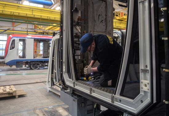 Manufacturing of state-of-the-art trains for Moscow Metro
