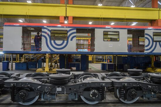 Manufacturing of state-of-the-art trains for Moscow Metro