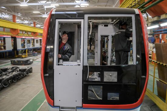 Manufacturing of state-of-the-art trains for Moscow Metro