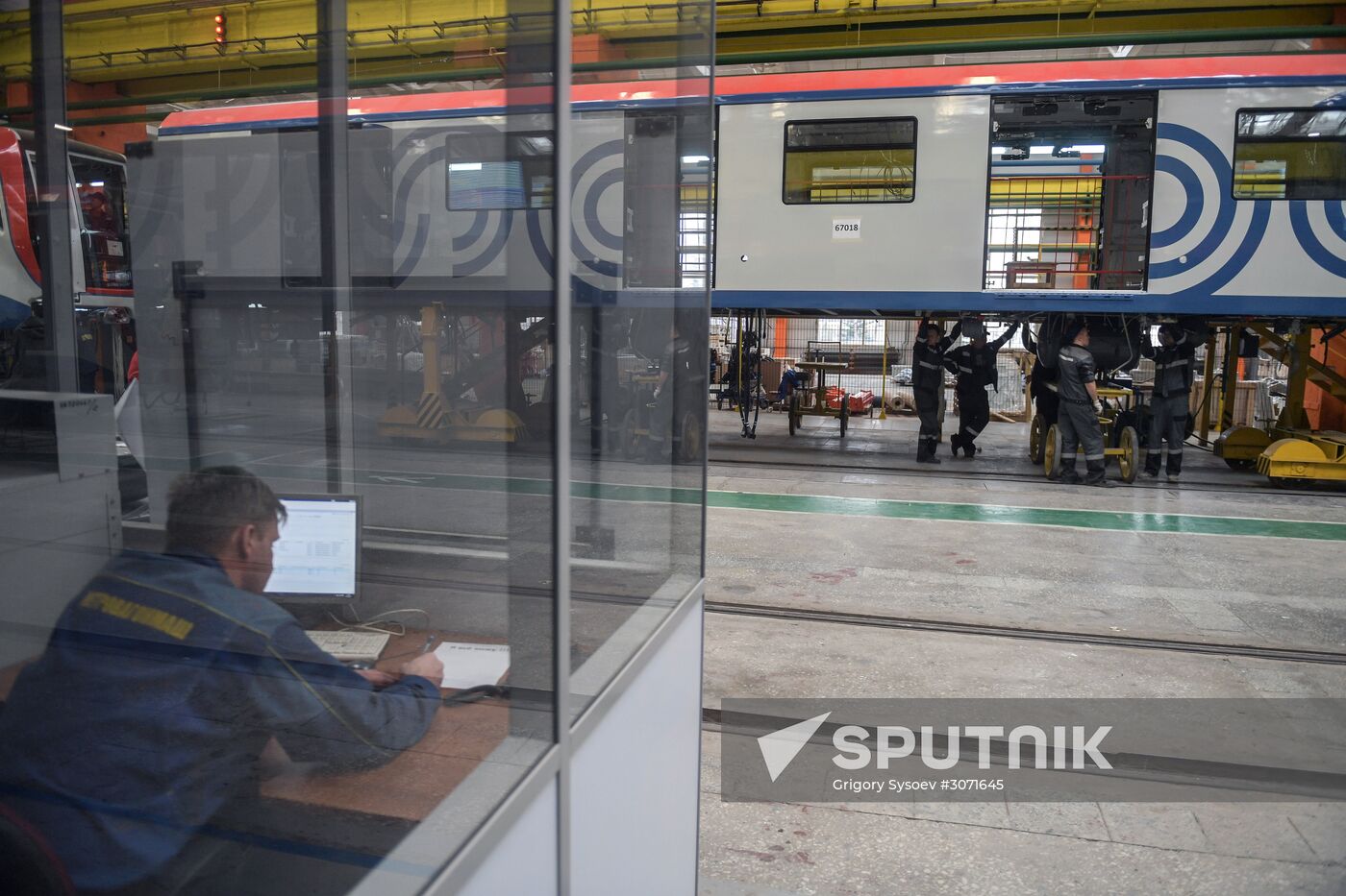 Manufacturing of state-of-the-art trains for Moscow Metro