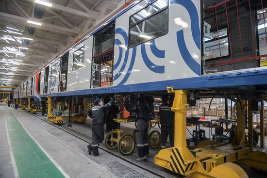 Manufacturing of state-of-the-art trains for Moscow Metro