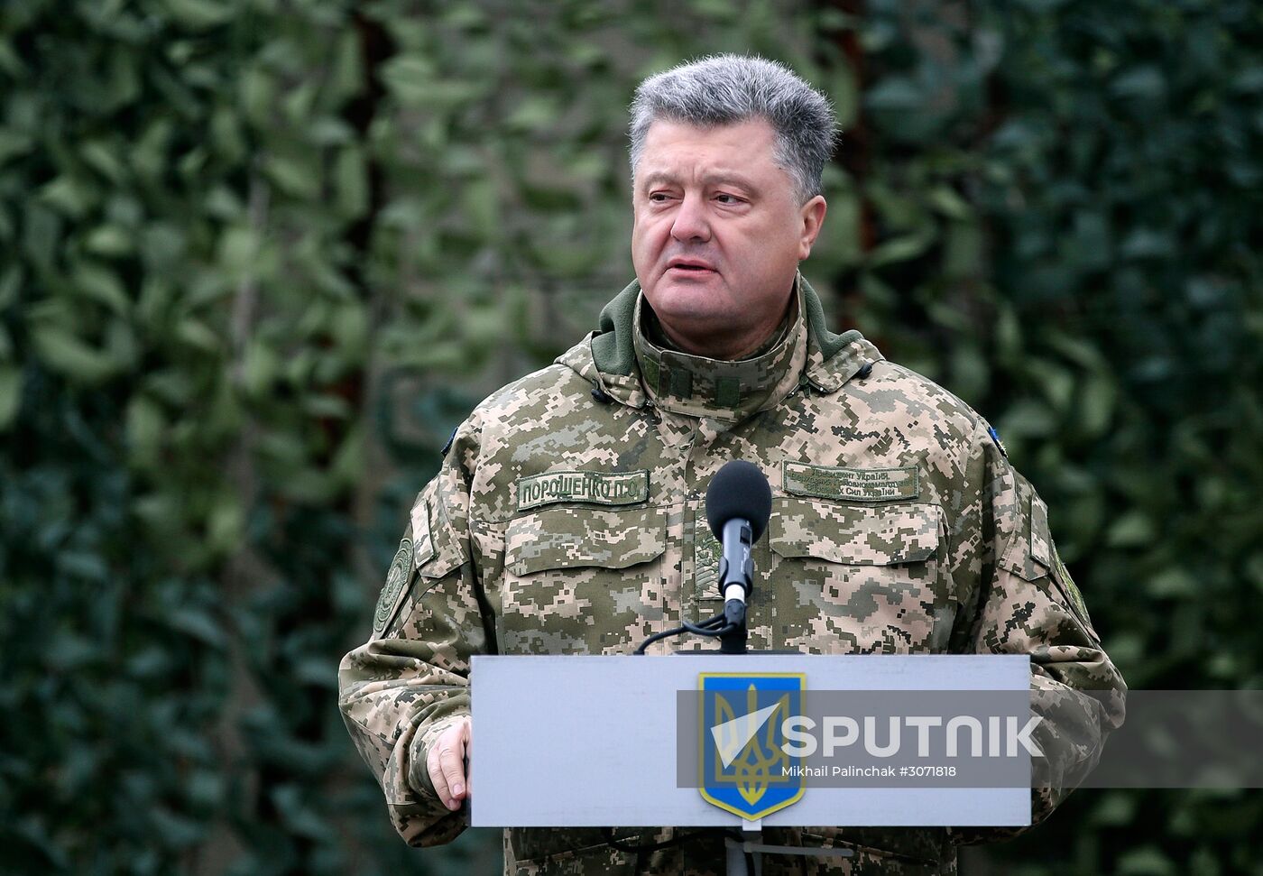 Ukrainian President Petro Poroshenko on working visit to Lugansk Region