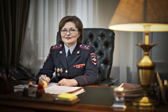 Women in non-traditional jobs. Police Colonel Olga Kirillova