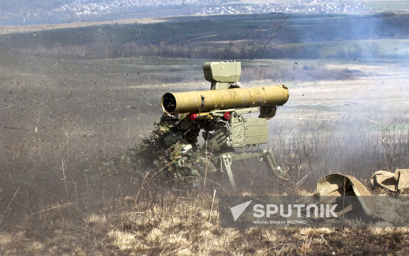 LPR People’s Militia holds military exercises