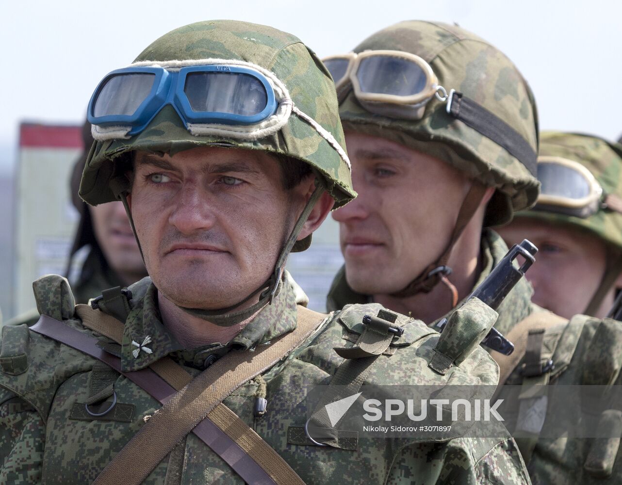 LPR People’s Militia holds military exercises