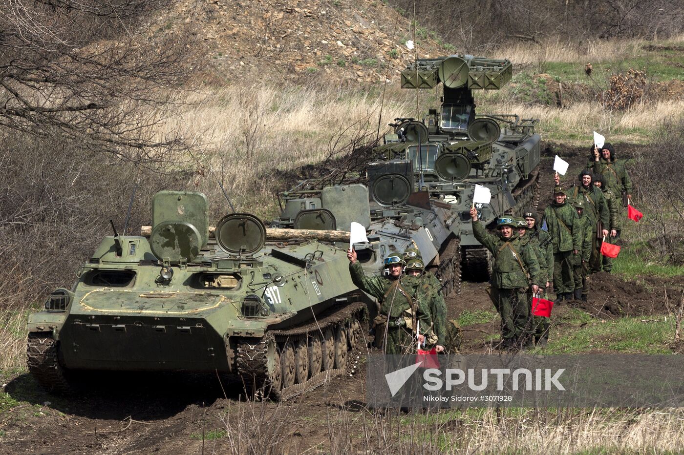 LPR People’s Militia holds military exercises