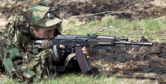 LPR People’s Militia holds military exercises