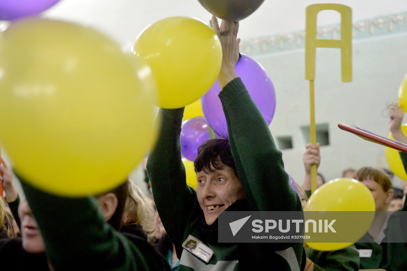 Miss Spring beauty contest in Mari El prison colony