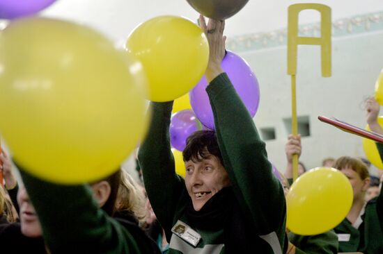 Miss Spring beauty contest in Mari El prison colony