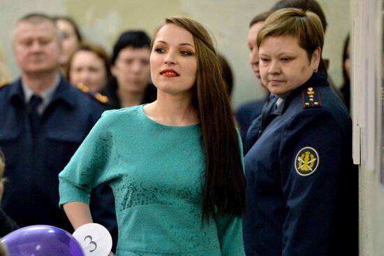 Miss Spring beauty contest in Mari El prison colony